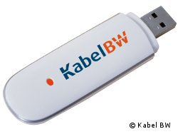 Kabel BW bietet einen UMTS-Stick für 29,90 bzw. 49,90 Euro an